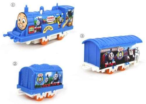 Battery Operated THOMAS Train Set - Hours of Fun, Play & Learn - 3 Cars & 8 Tracks
