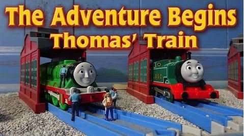 Battery Operated THOMAS Train Set - Hours of Fun, Play & Learn - 3 Cars & 8 Tracks