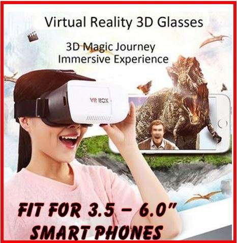 VR Box 2, 3D Virtual Reality Glasses With Head Mount - MAGIC JOURNEY, IMMERSIVE EXPERIENCE!!!