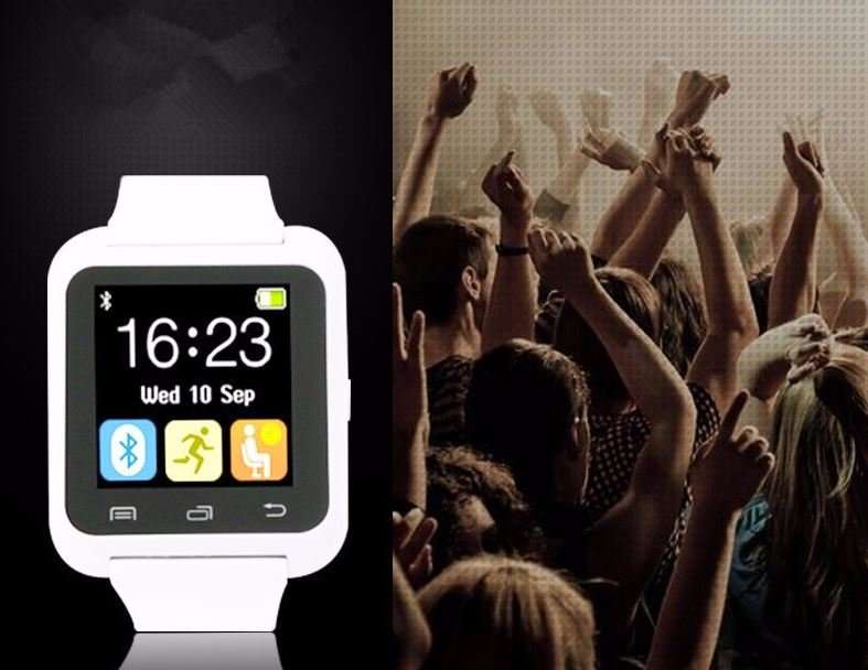 U80 Bluetooth Smartwatch for Android - Pedometer, Sleep Monitor, Drink Reminder, Remote Camera, etc