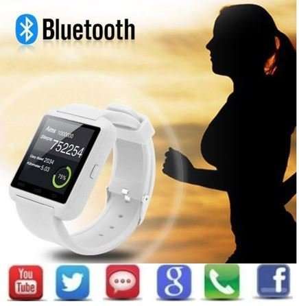 U80 Bluetooth Smartwatch for Android - Pedometer, Sleep Monitor, Drink Reminder, Remote Camera, etc