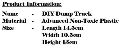 Learn & Play with a Self Assemble and Dismantling Dump Truck With Tools