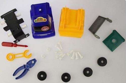 Learn & Play with a Self Assemble and Dismantling Dump Truck With Tools