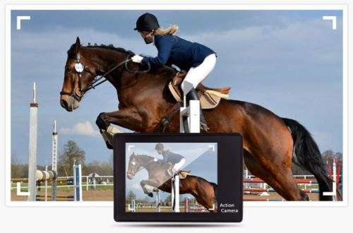 2" WI-FI HDMI HDR 1080P Sport Action Sport Cam - Waterproof, LCD Screen, Support USB & SD Card