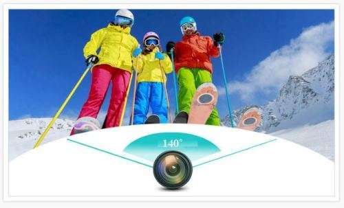 2" WI-FI HDMI HDR 1080P Sport Action Sport Cam - Waterproof, LCD Screen, Support USB & SD Card