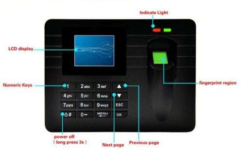 Bio-metric Fingerprint Attendance System, Colour Display With Time Clock & Complete Software