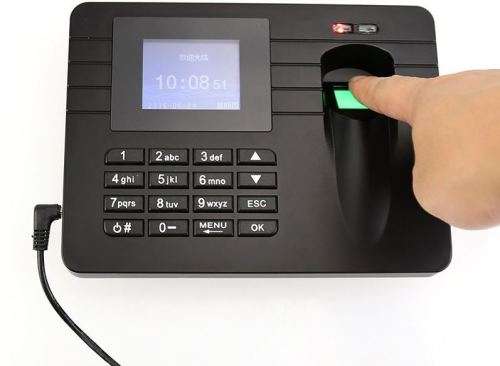 Bio-metric Fingerprint Attendance System, Colour Display With Time Clock & Complete Software