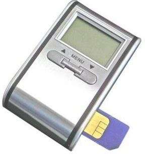 Sim Card Back-up & Restore Device - 2 Different Sim Cards, 1000 Contacts, Compact & Light Weight