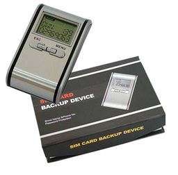 Sim Card Back-up & Restore Device - 2 Different Sim Cards, 1000 Contacts, Compact & Light Weight