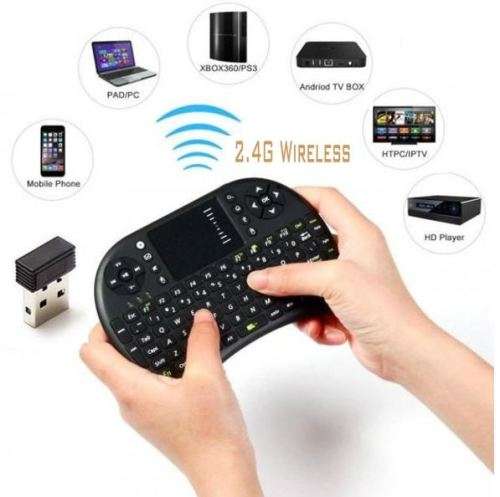 2.4G Wireless Keyboard, Touch-pad & Keyboard Mouse for PC, Android TV Box etc