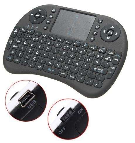 2.4G Wireless Keyboard, Touch-pad & Keyboard Mouse for PC, Android TV Box etc
