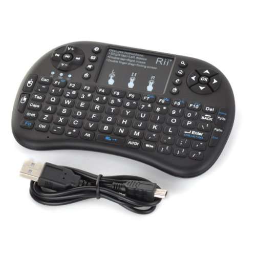 2.4G Wireless Keyboard, Touch-pad & Keyboard Mouse for PC, Android TV Box etc
