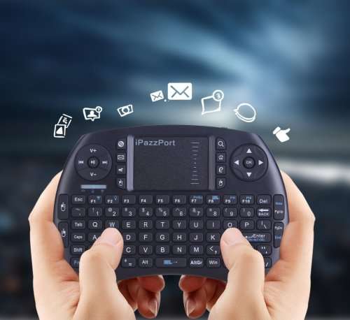 2.4G Wireless Keyboard, Touch-pad & Keyboard Mouse for PC, Android TV Box etc