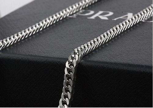 66cm 316L Stainless Steel 7mm Figaro Link Chain Necklace for Men in Complimentary Gift Box