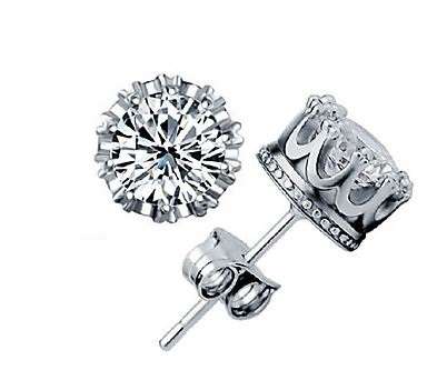 Exquisite 925 Sterling Silver Twisted Chain Cubic Zirconia Jewelry Set in Complimentary Gift Box