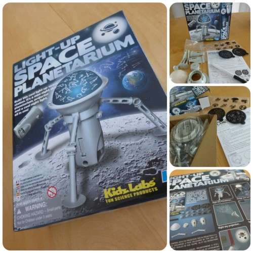 Educational Engineering - Build Your Own Space Planetarium & Night Light With Kids Labs