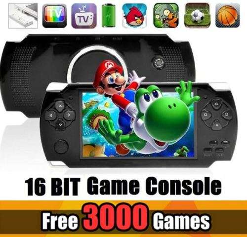 3" PVP 2 Game With Over 3000 FREE Games - Colour Digital Crystal Screen OR Connect to TV Screen