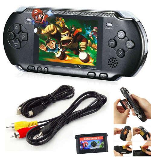 3" PVP 2 Game With Over 3000 FREE Games - Colour Digital Crystal Screen OR Connect to TV Screen