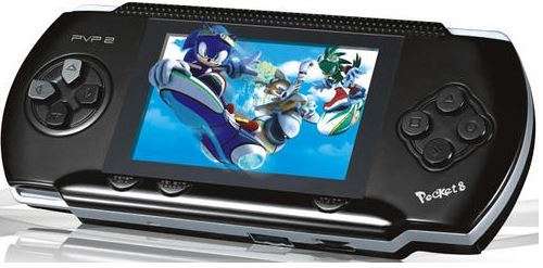 3" PVP 2 Game With Over 3000 FREE Games - Colour Digital Crystal Screen OR Connect to TV Screen