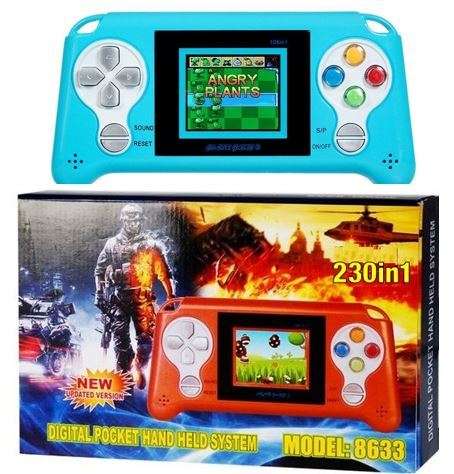 3" Handheld Game With 230 FREE Games With Colour Digital LCD Screen