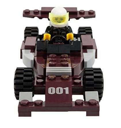 Educational 99 Blocks LEGO Racing Car Set - Build, Play & Learn