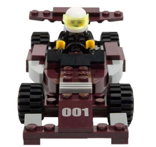 Educational 99 Blocks LEGO Racing Car Set - Build, Play & Learn