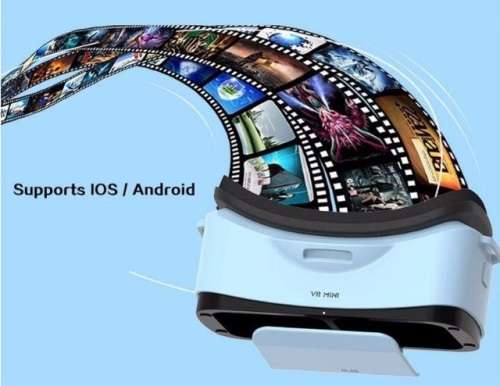 Best Selling - New Arrivals VR Box MINI 3D Virtual Reality GLASSES For 4.5" - 5.5" IOS & Android