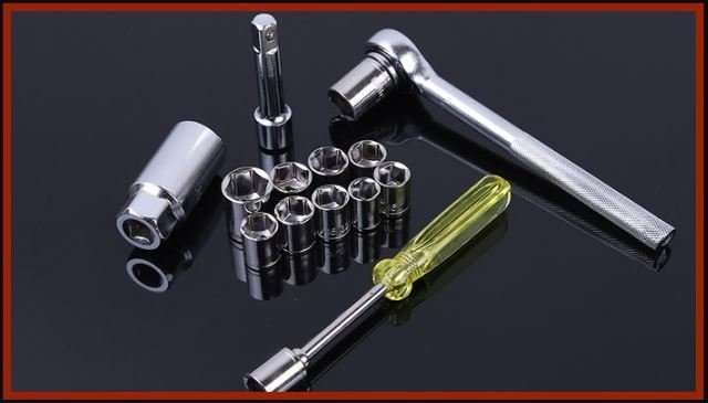 40 Piece Combination Socket Wrench Set - All You Need, Compact in a Case