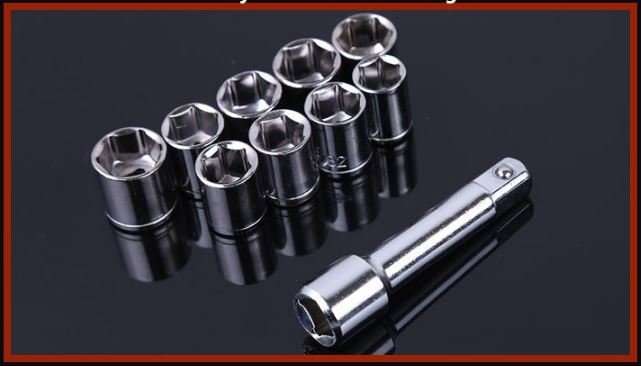 40 Piece Combination Socket Wrench Set - All You Need, Compact in a Case