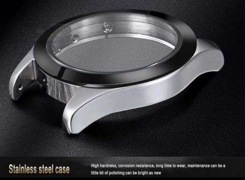 Elegant CURREN Military Leather Mens Wrist Watch - White & Brown in Gift Box