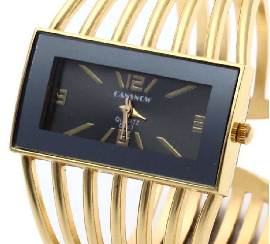 Elegant & Stylish Ladies Gold CANSNOW Bracelet Wrist Watch