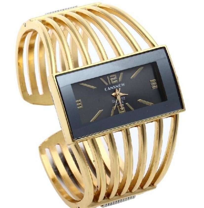 Elegant & Stylish Ladies Gold CANSNOW Bracelet Wrist Watch