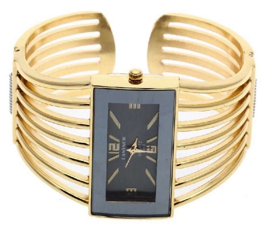 Elegant & Stylish Ladies Gold CANSNOW Bracelet Wrist Watch