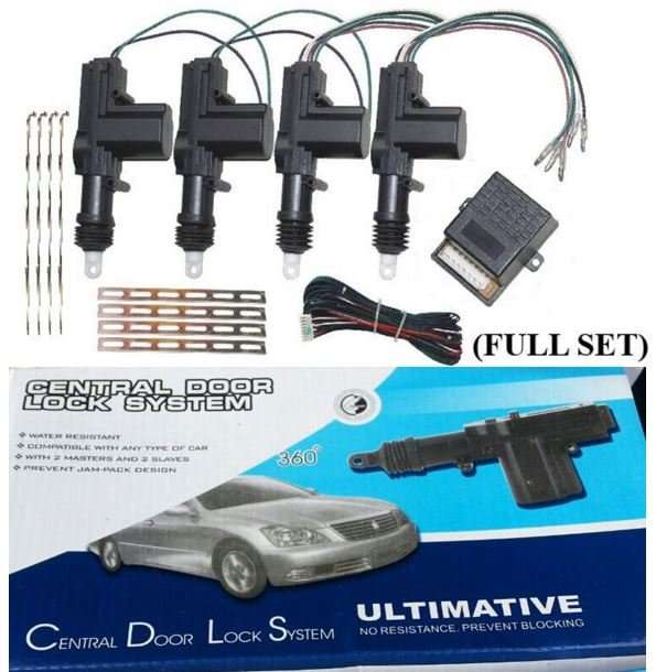 Vehicle Central Locking System - Water Resistant, Compatible With Any Type of Vehicle