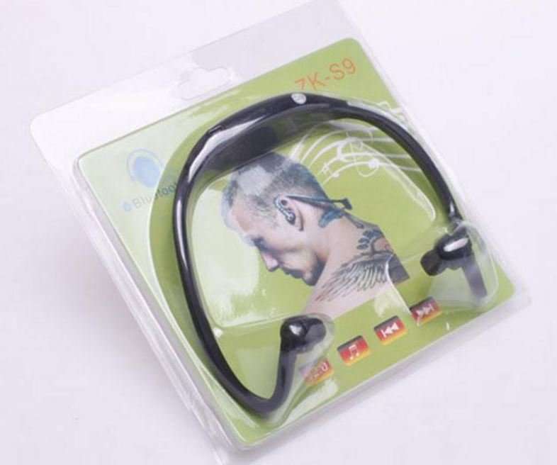 Stereo Sport Bluetooth Wireless Headset - MP3 Player & FM Radio With USB Port for Android & iPhone