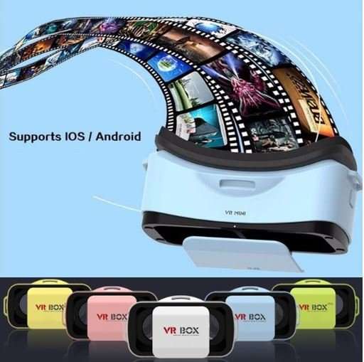 Best Selling - New Arrivals VR Box MINI 3D Virtual Reality GLASSES For 4.5" - 5.5" IOS & Android