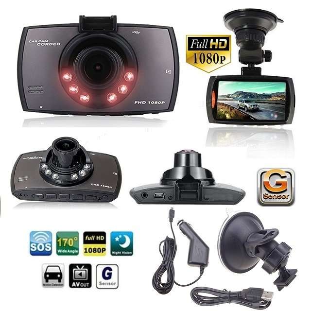2.7" HD DVR Camera & Cam Recorder For Vehichle, Motion Detection, G-Sensor, Night Vision