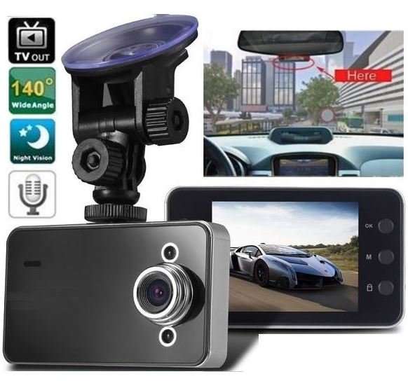 2.4" Full HD DVR Camera & Cam Recorder For Vehichle, Motion Detection. G-Sensor, Night Vision