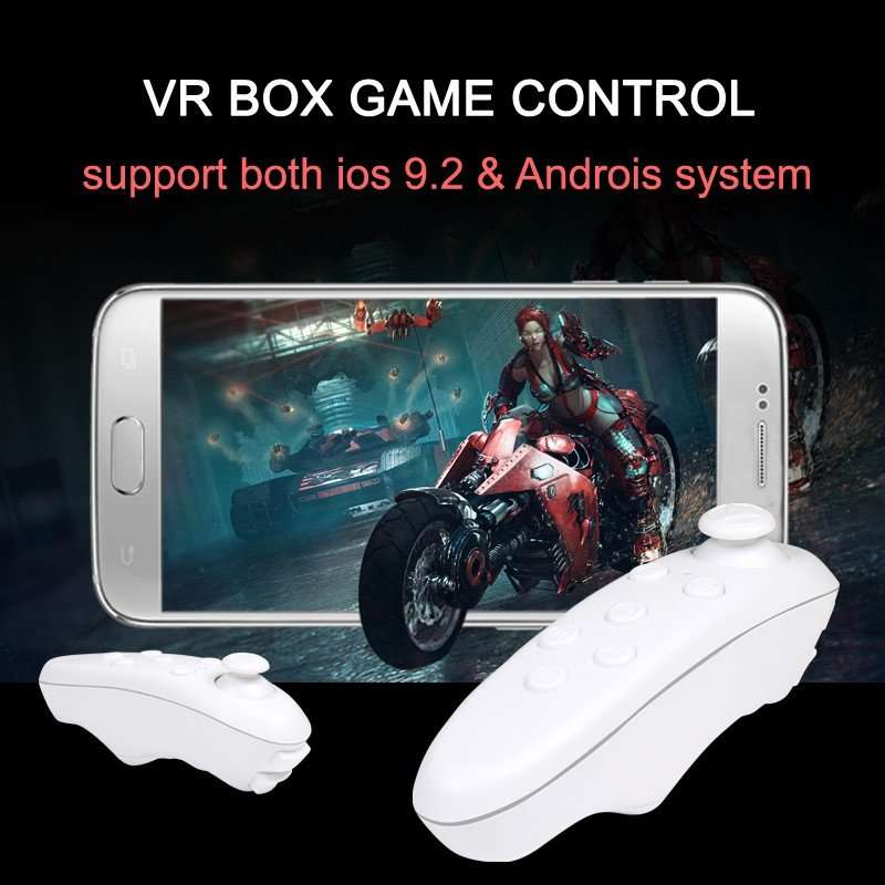 VR Box MINI 3D Virtual Reality GLASSES - IOS & Android with Bluetooth Remote Controller