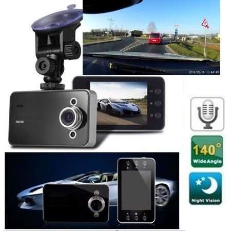 2.4" Full HD DVR Camera & Cam Recorder For Vehichle, Motion Detection. G-Sensor, Night Vision