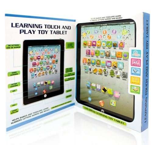 10.5" Intelligent Educational Y-PAD Tablet With Lights, Words, Numbers, Quiz, Songs..