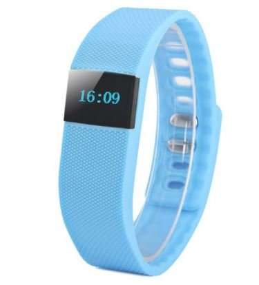 Bluetooth Smartwatch & Fitness Bracelet with Pedometer for Samsung & Android Phones BLUE