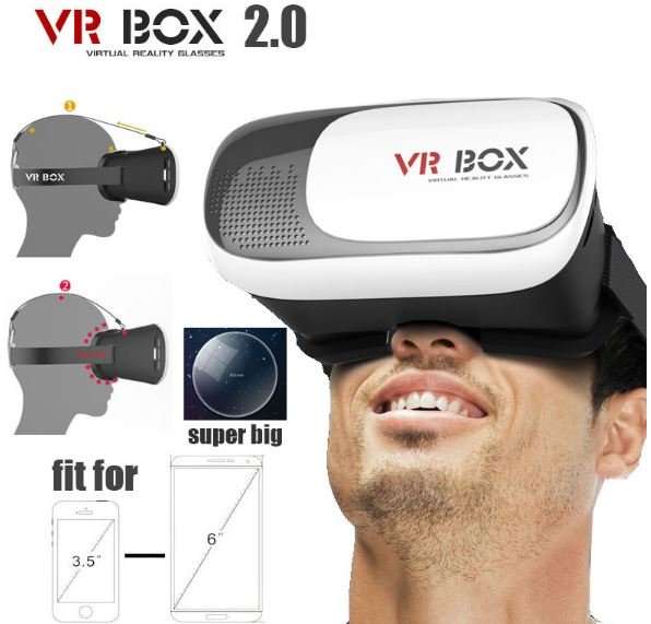 VR Box 2, 3D Virtual Reality Glasses With Head Mount - MAGIC JOURNEY, IMMERSIVE EXPERIENCE!!!