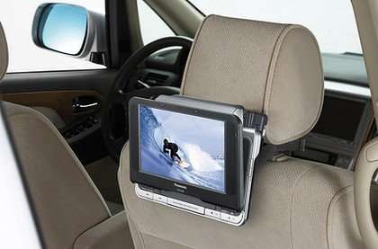 9.8" TFT LCD Portable DVD Player, TV Receiver, Card Reader, Game Station + 300 FREE GAMES