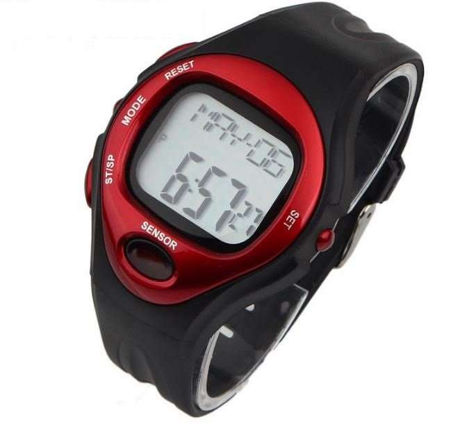 Fitness Sport Watch - Calculate Calories Burned, Pulse Heart Rate, Time, Stopwatch, Alarm etc.