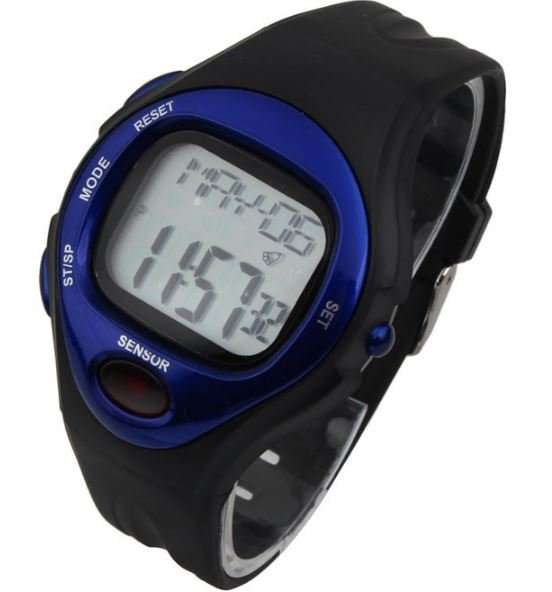 Fitness Sport Watch - Calculate Calories Burned, Pulse Heart Rate, Time, Stopwatch, Alarm etc.