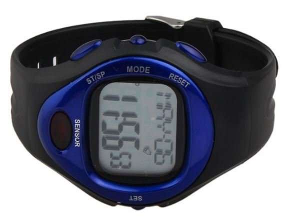 Fitness Sport Watch - Calculate Calories Burned, Pulse Heart Rate, Time, Stopwatch, Alarm etc.