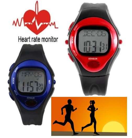Fitness Sport Watch - Calculate Calories Burned, Pulse Heart Rate, Time, Stopwatch, Alarm etc.