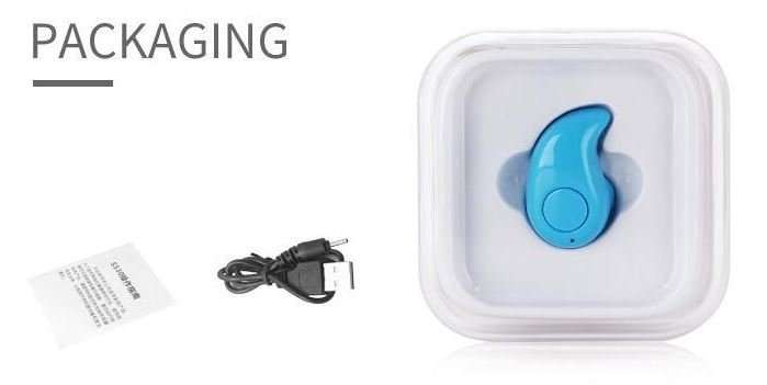 Bluetooth 4.0 Wireless Headset Ear Piece - Fully Compatible With All Bluetooth Enable Devices