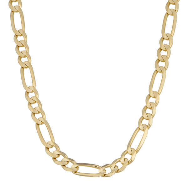 Elegant Men's 6mm Golden Stainless Steel Link Chain Necklace in Complimentary Gift Box